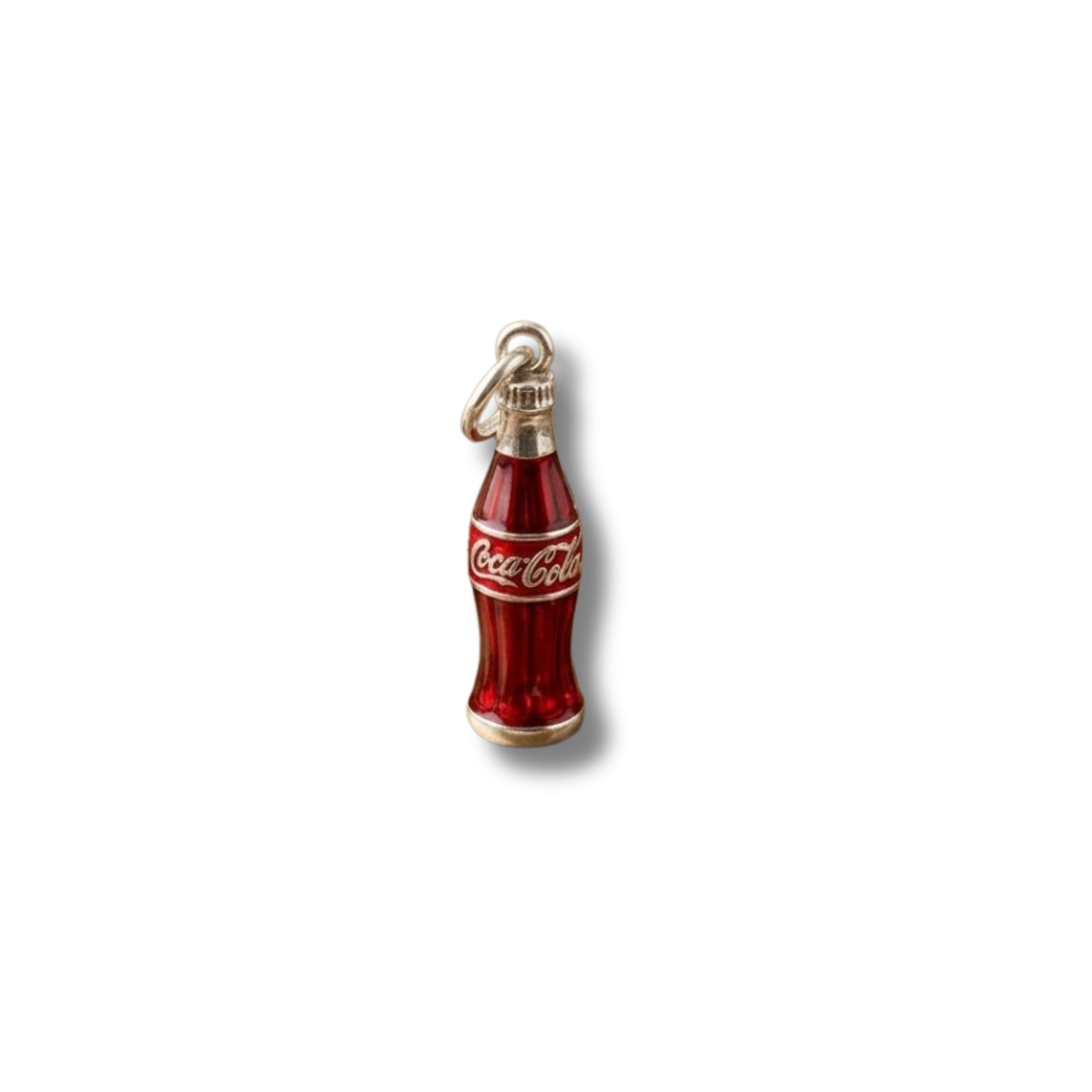 925 Silver Vintage Fizzy Soda Charm (Coca-Cola)