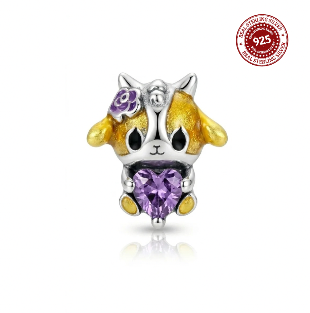 Golden Pup Love Charm
