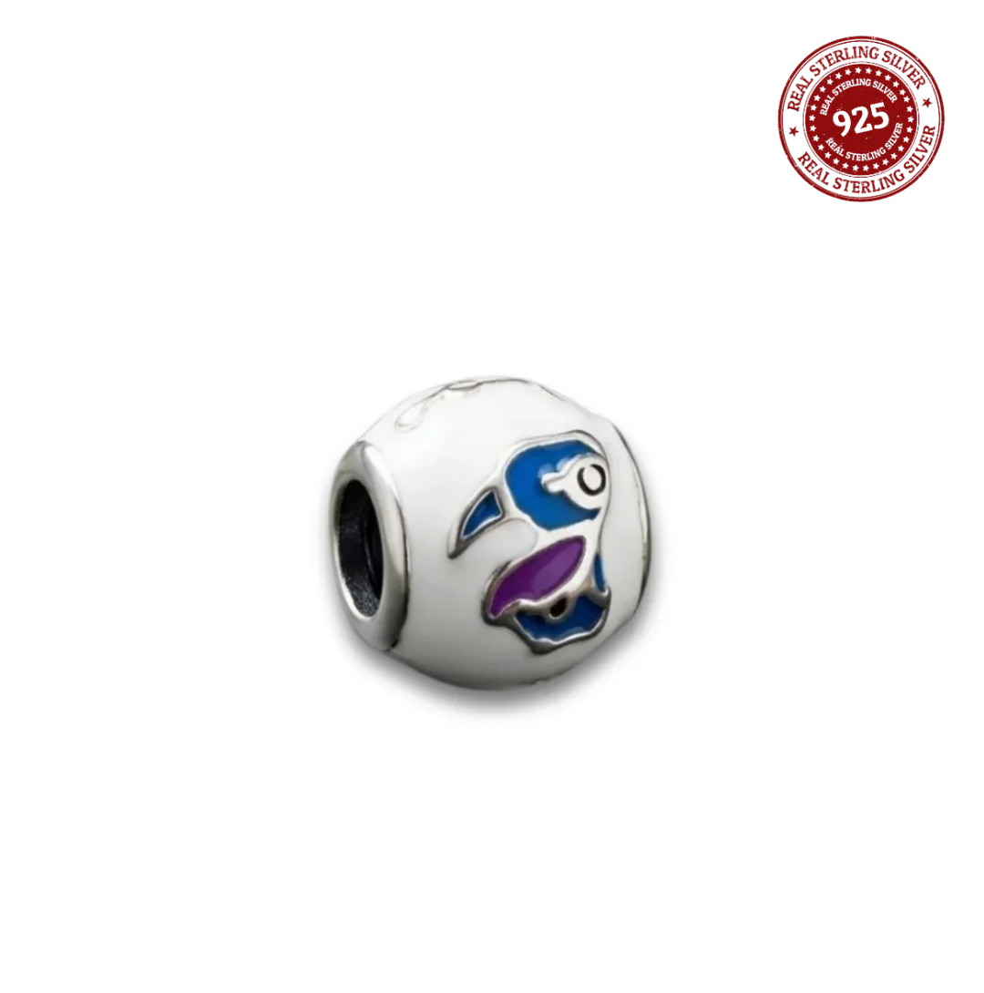 "Ohana Means Family" Tropical Friend Charm