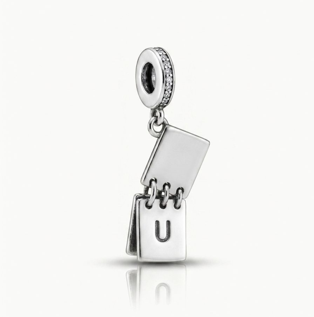 “Love Notes” Notebook Dangle Charm