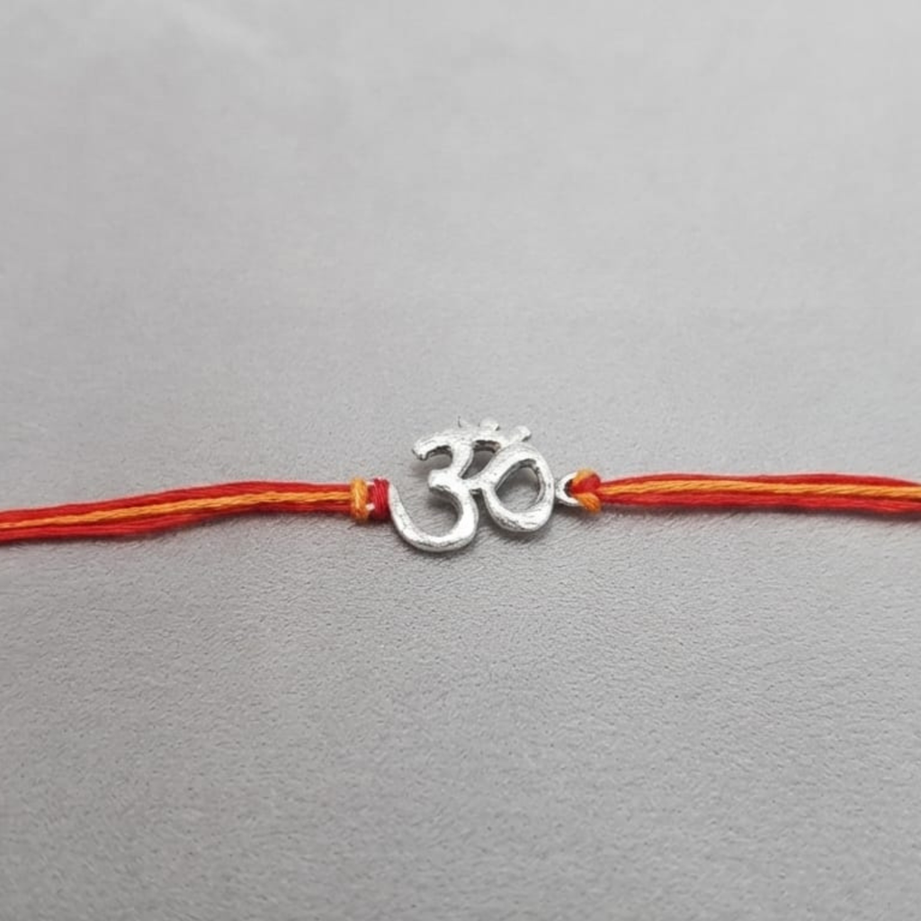 925 Silver Om Rakhi