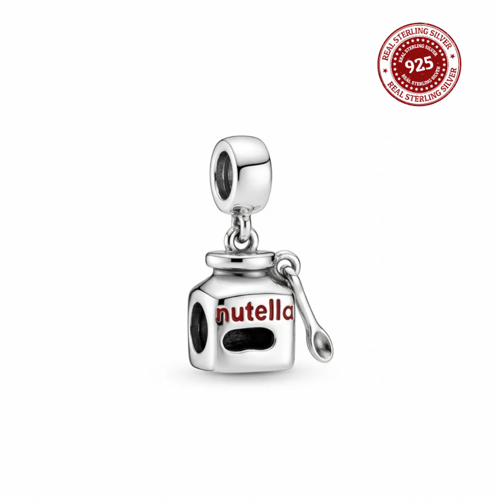 Nutella Jar & Spoon Dangle Charm
