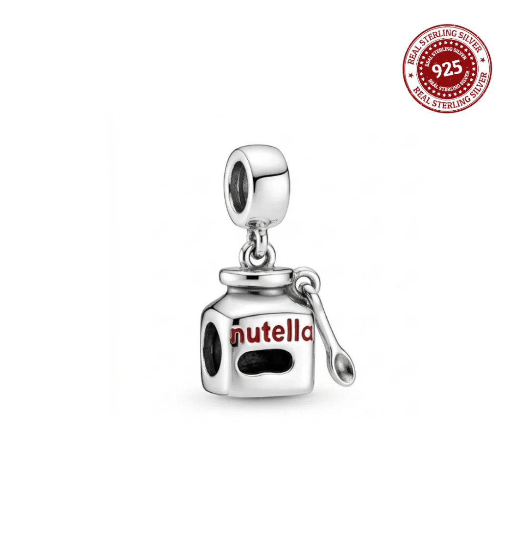 Nutella Jar & Spoon Dangle Charm