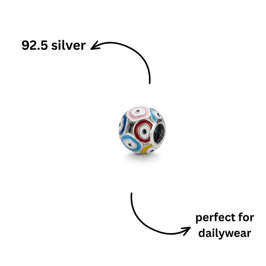 Multicolor Evil Eye Protection Charm