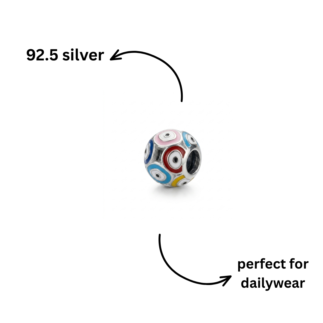 Multicolor Evil Eye Protection Charm