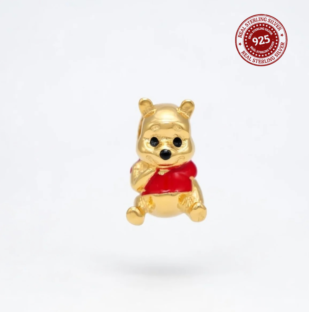 Heartful "Bear" Charm