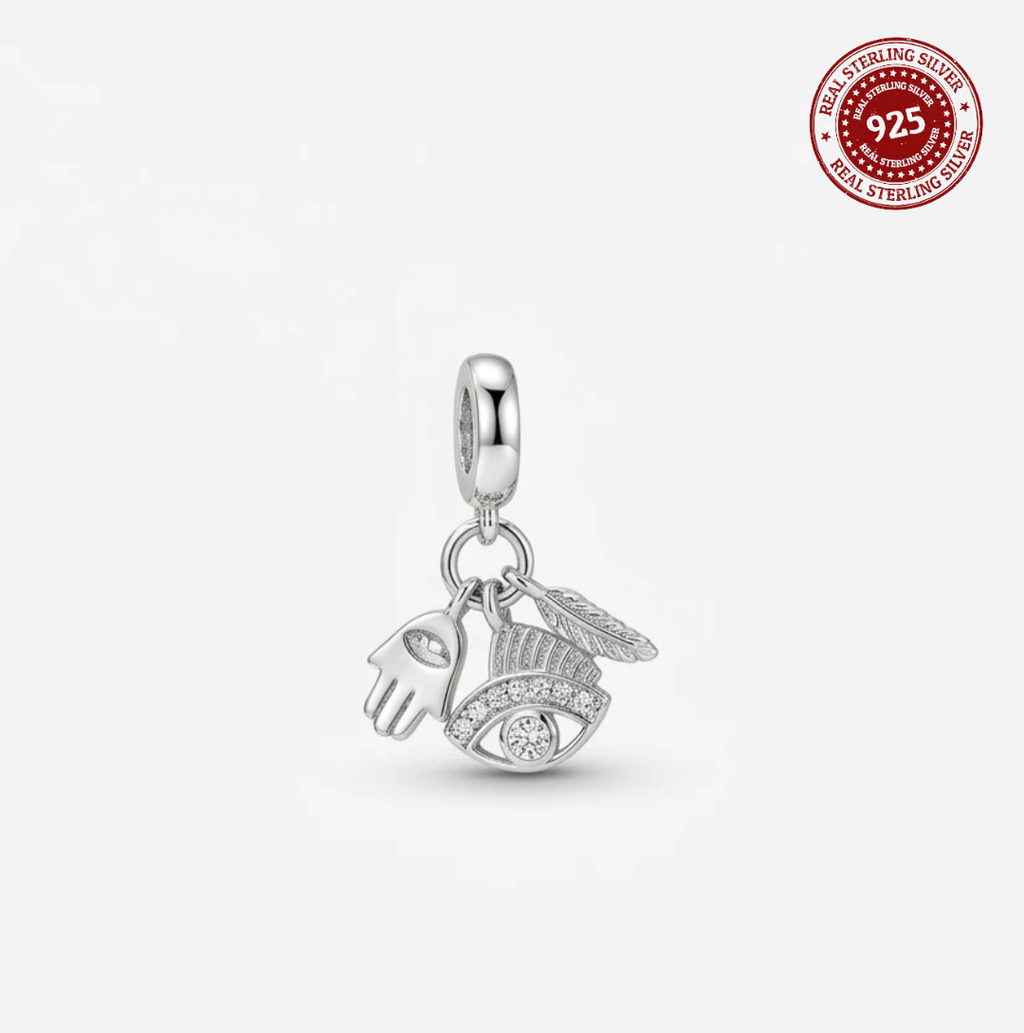 Spiritual Protection Triple Dangle Charm