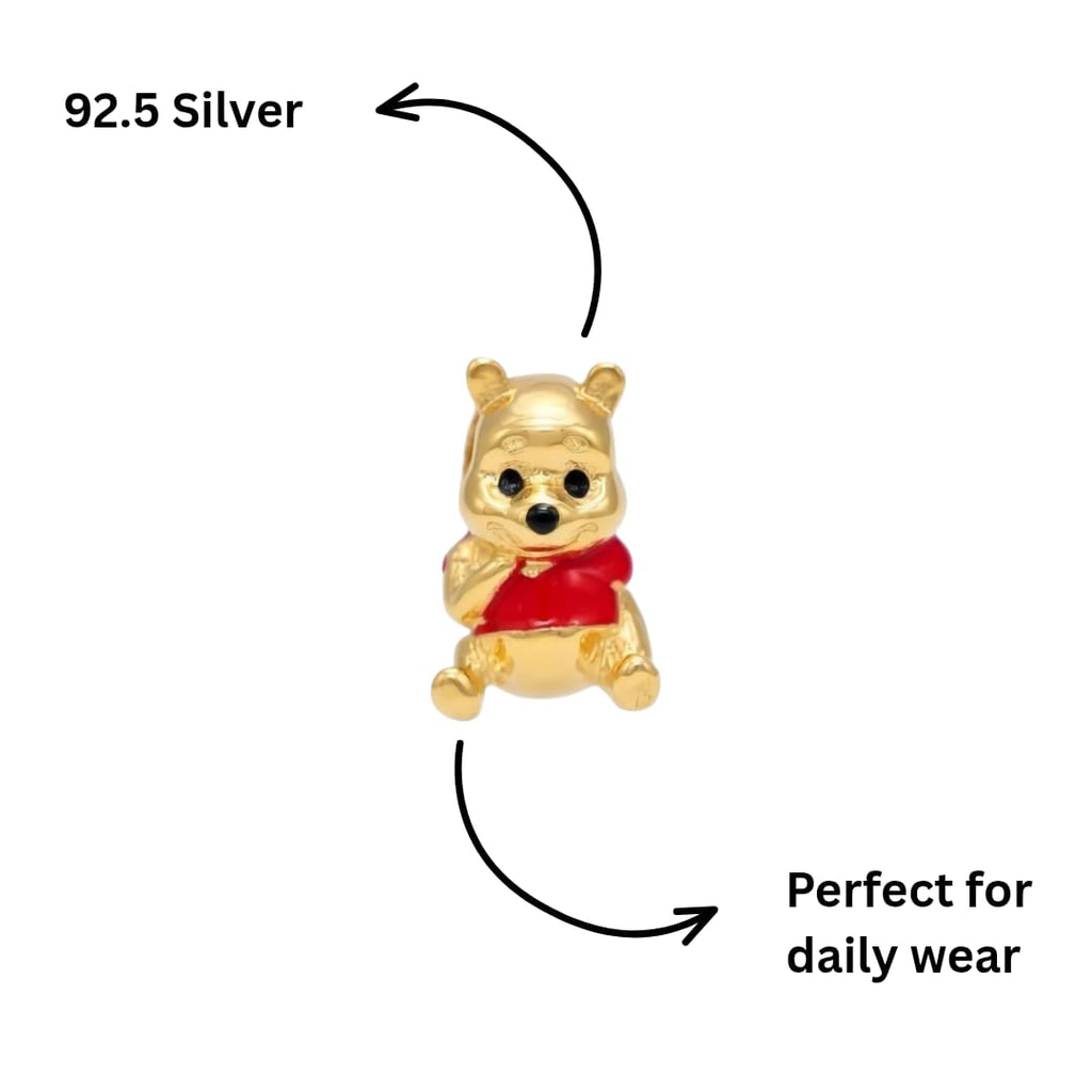 Heartful "Bear" Charm