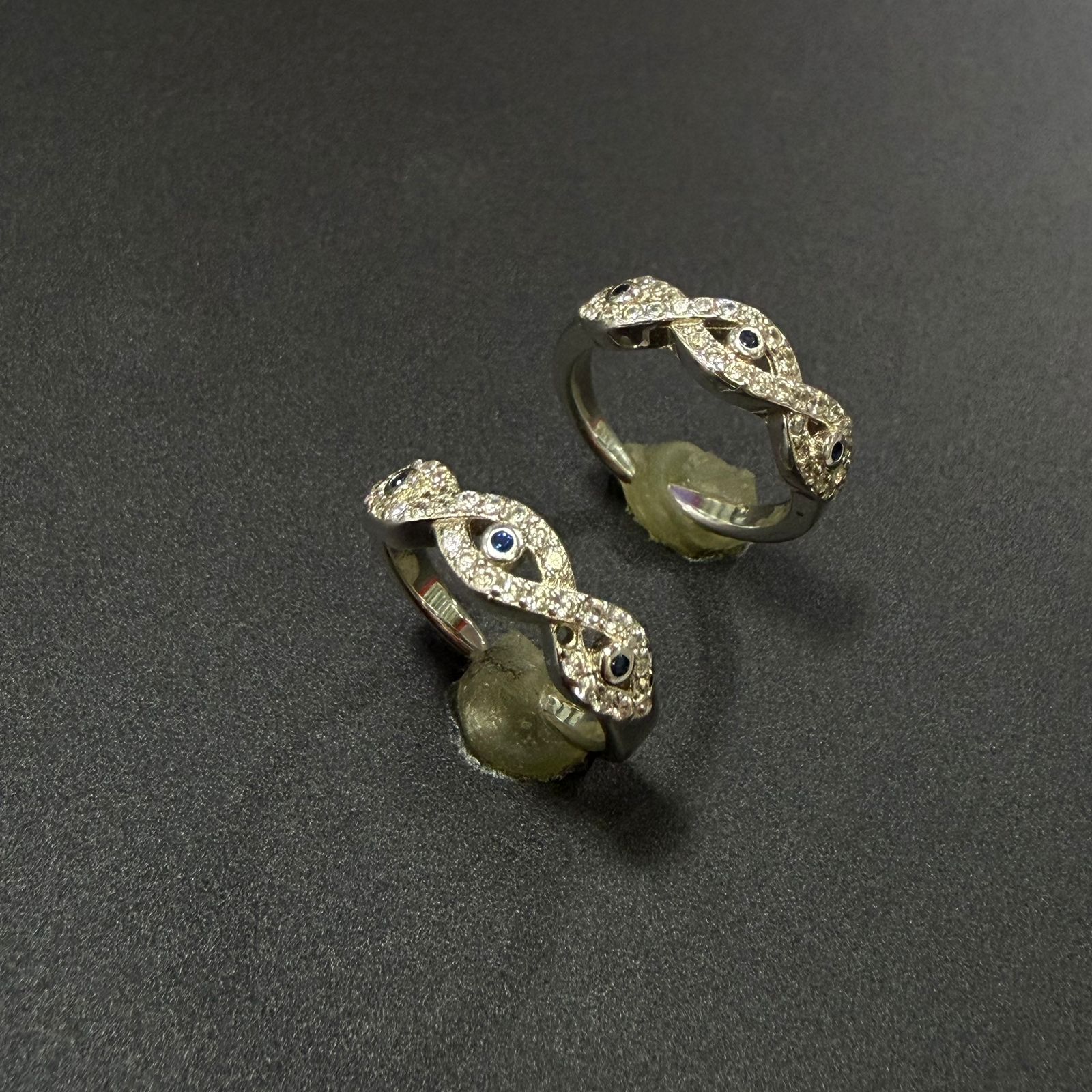 Evil Eye Infinity Jodvi 925 Silver Toe Ring