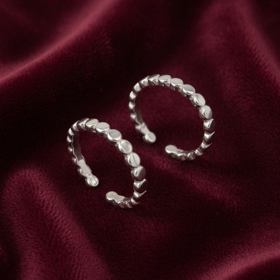 Minimalist Jodvi 925 Silver Toe Ring