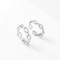 Link Chain Jodvi 925 Silver Toe Ring