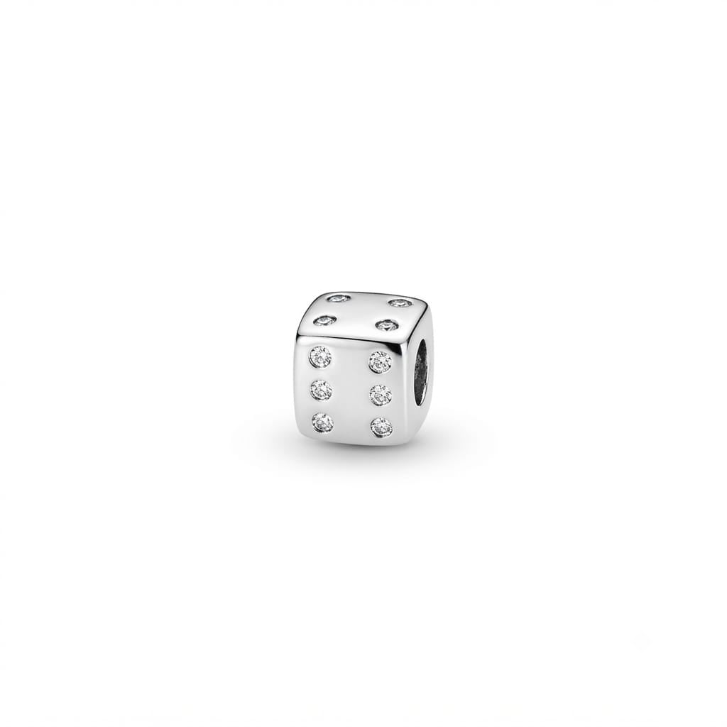 "Game Night" Shimmering Dice Charm