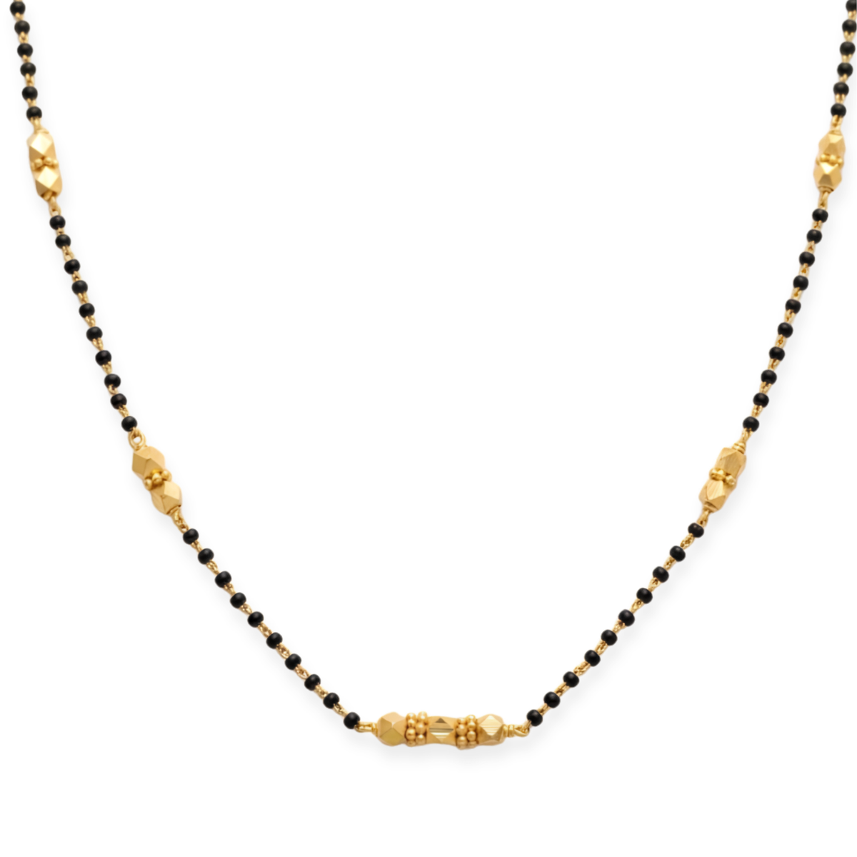 Handmade Ashtapailu Mangalsutra | 24 Carat Gold Plated
