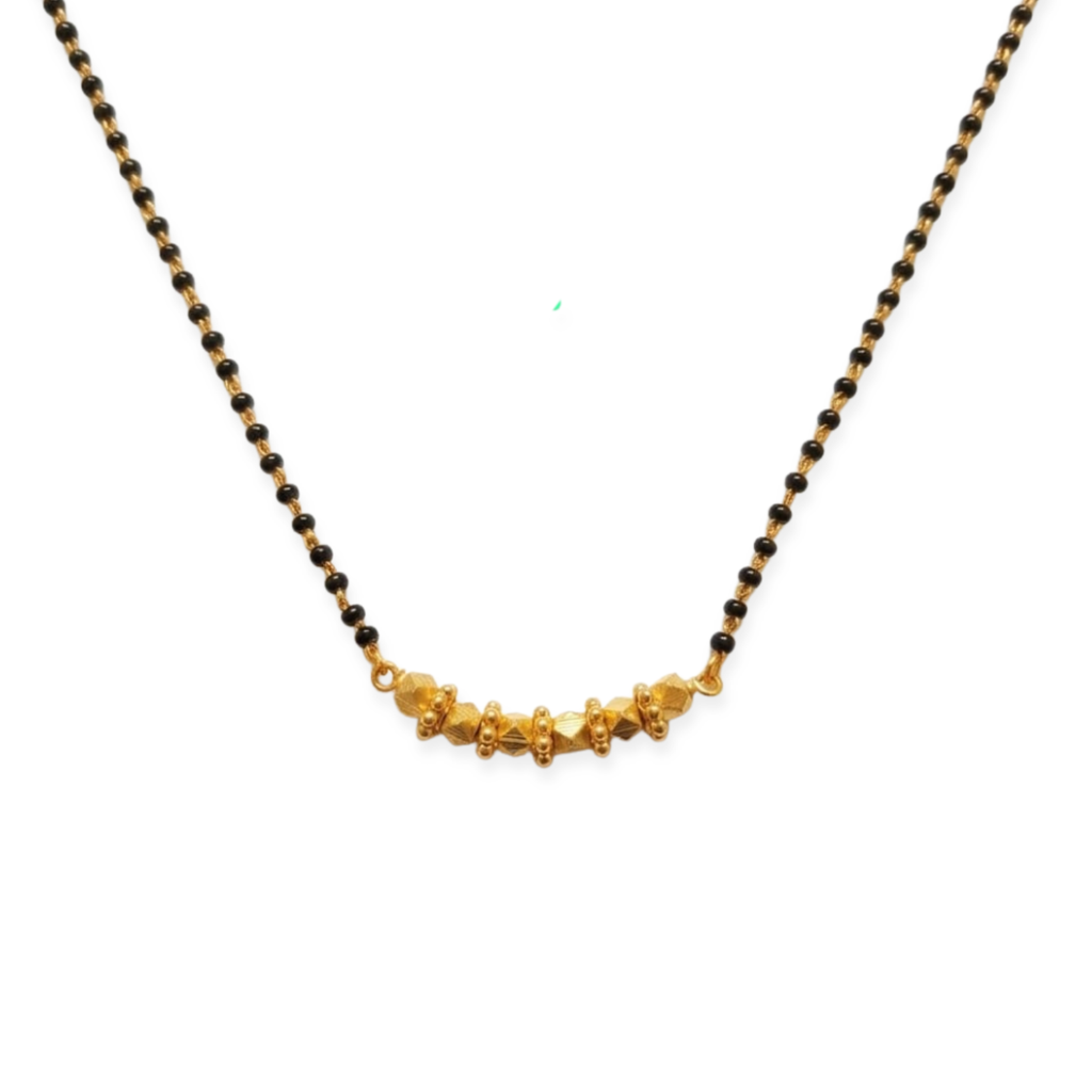 Handmade Ashtapailu Mangalsutra | 24 Carat Gold Plated