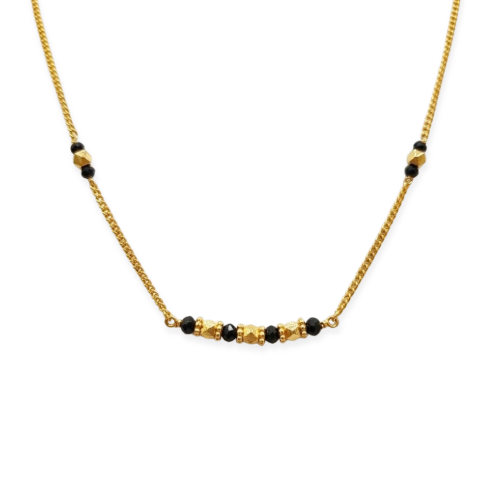 Handmade Ashtapailu Mangalsutra | 24 Carat Gold Plated