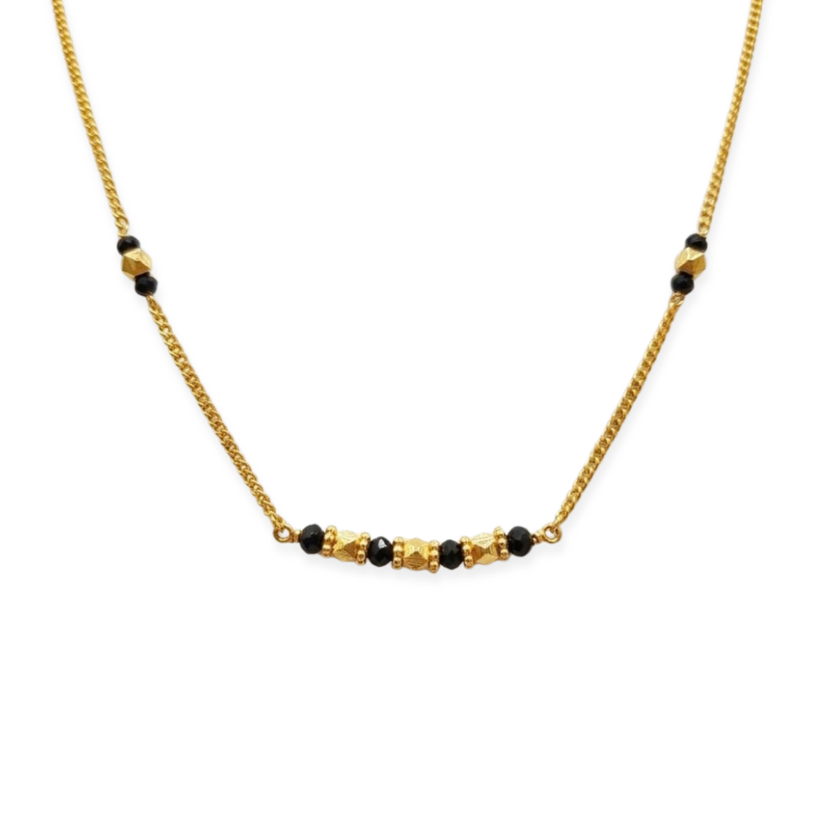 Handmade Ashtapailu Mangalsutra | 24 Carat Gold Plated