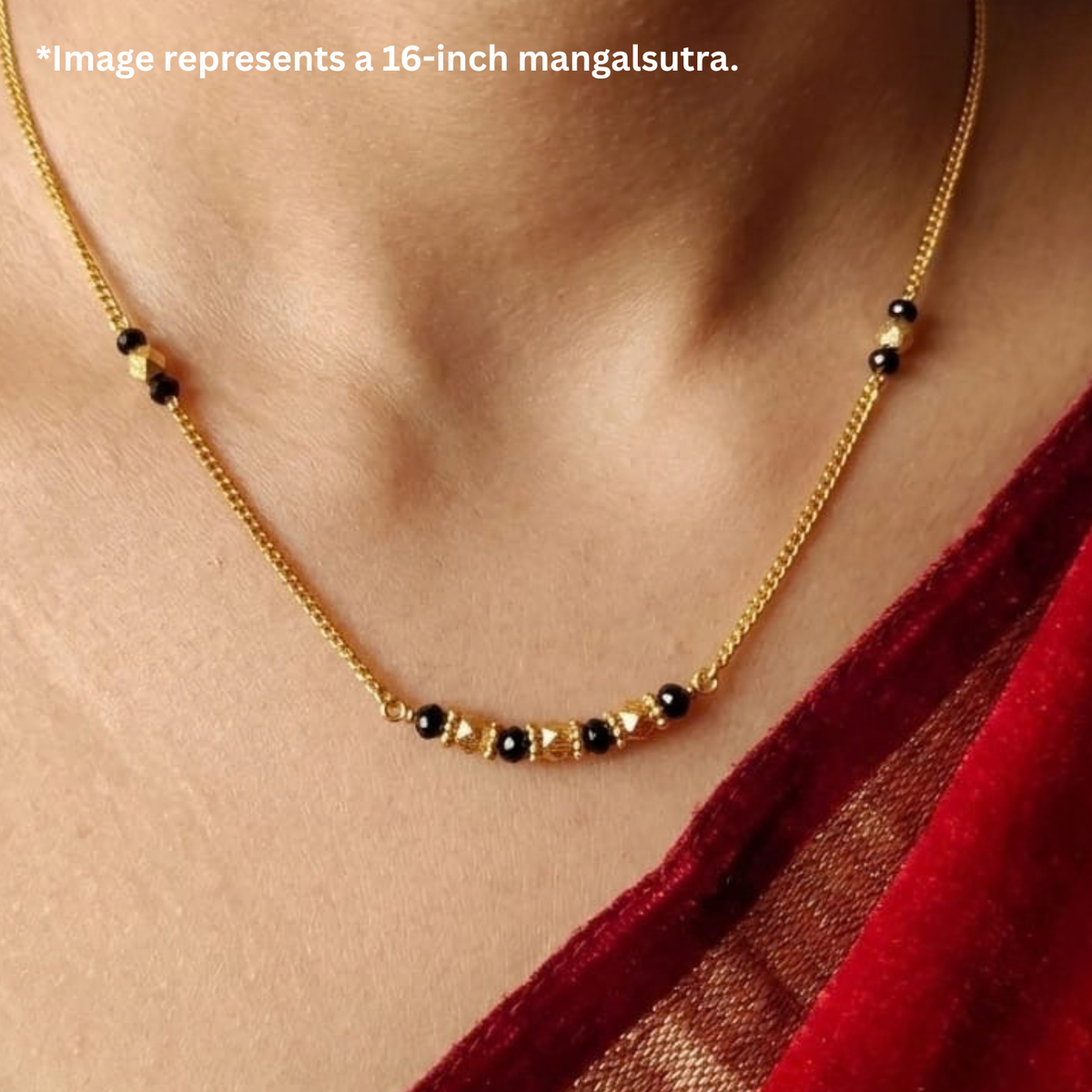 Handmade Ashtapailu Mangalsutra | 24 Carat Gold Plated