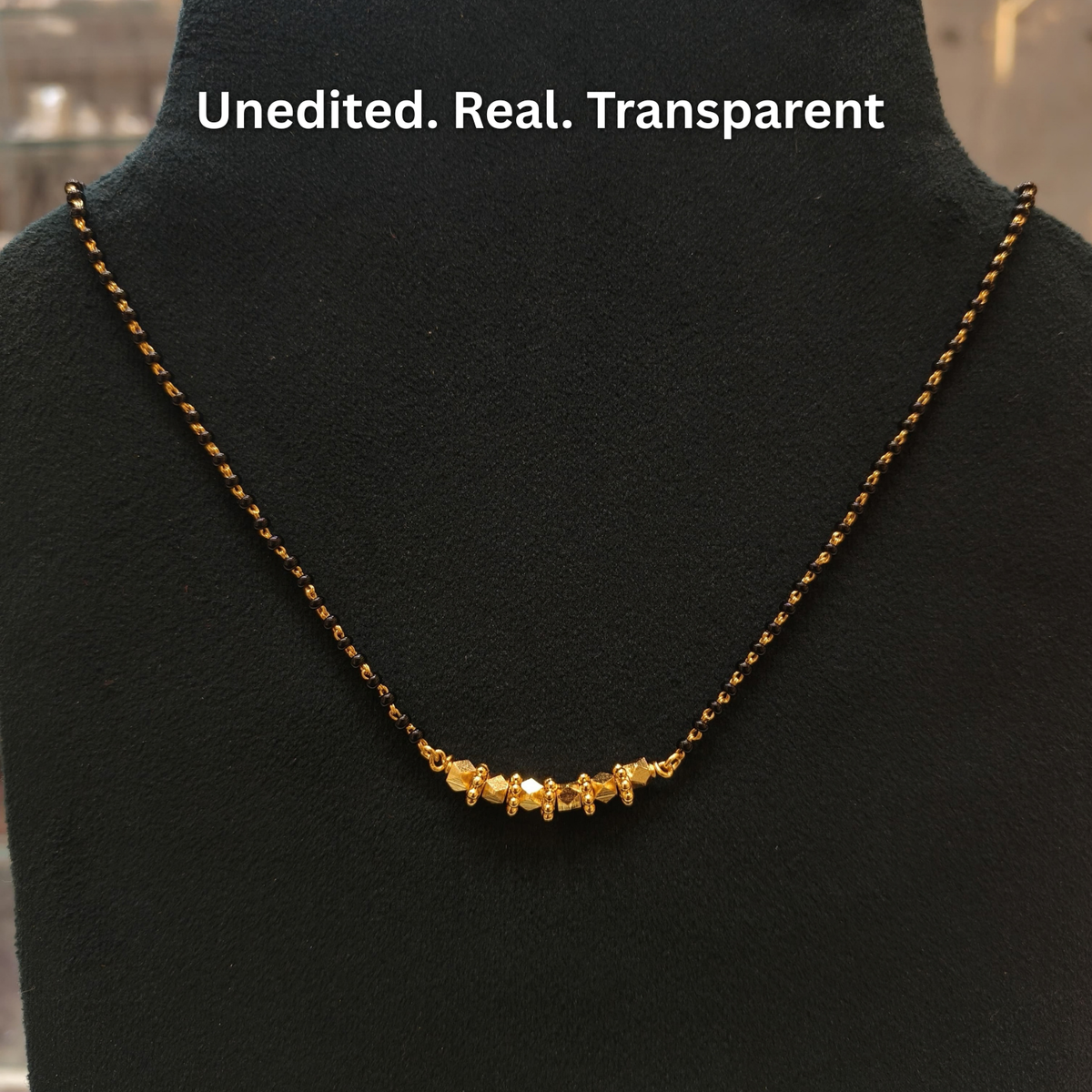 Handmade Ashtapailu Mangalsutra | 24 Carat Gold Plated