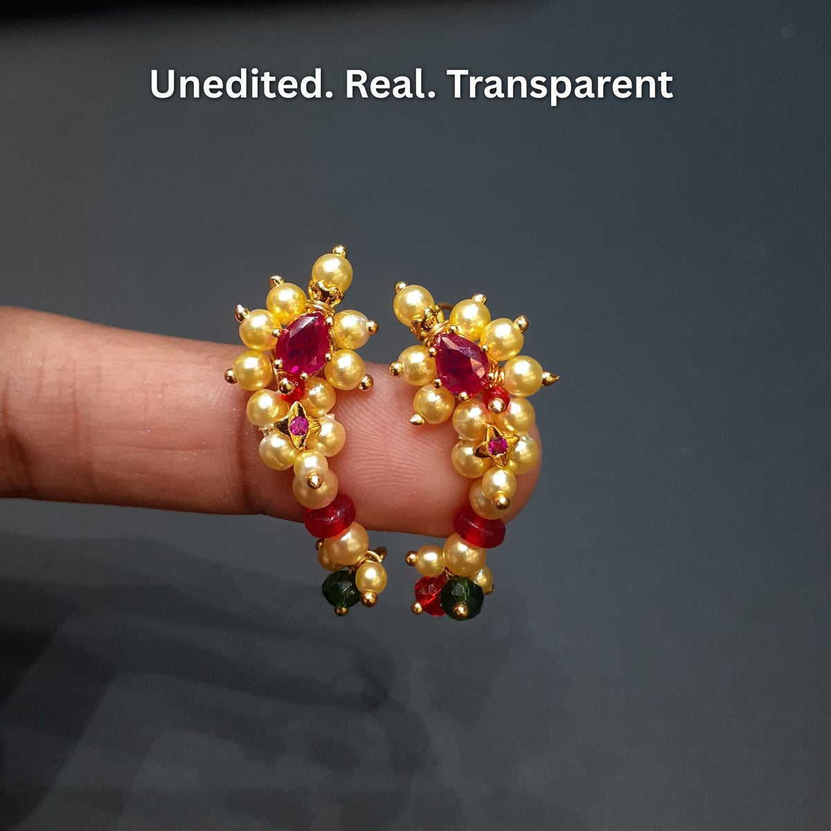 Sajiri Nathi Earrings