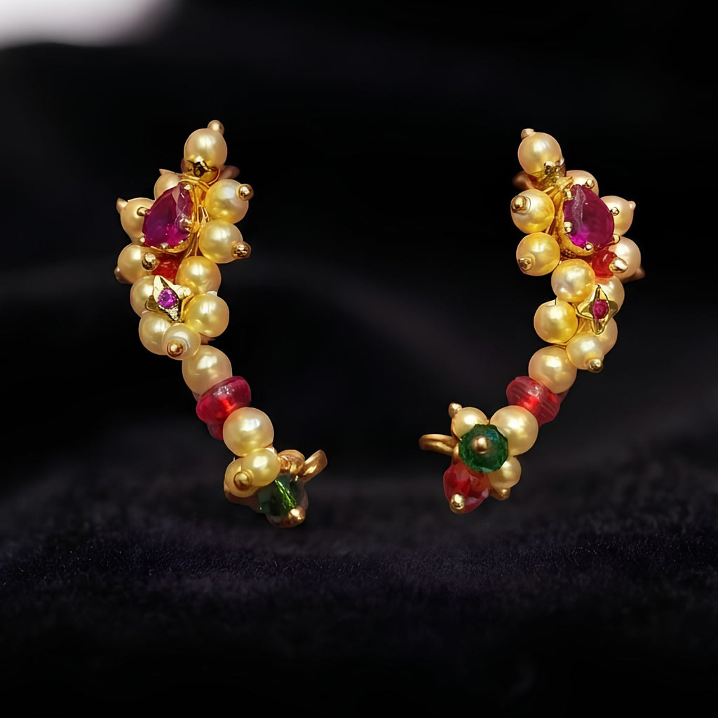 Sajiri Nathi Earrings